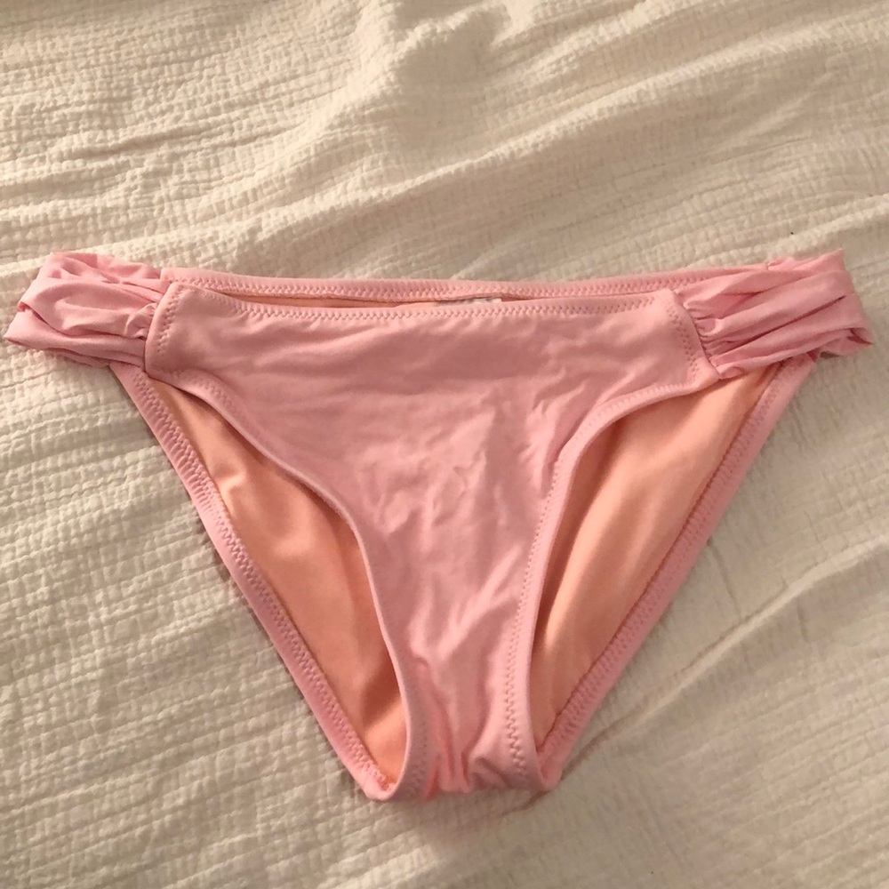 light pink bikini bottoms!